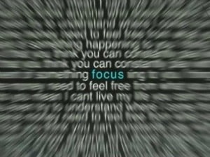 The counselling skill of focusing is actively listening to what the client is bringing, and choosing an area to focus on