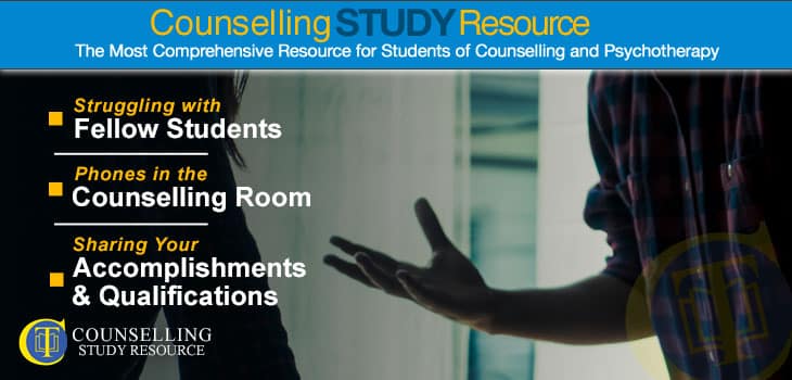 Counselling Tutor Podcast 91 - Struggles with Fellow Students on Counselling Course - Two persons having a disagreement