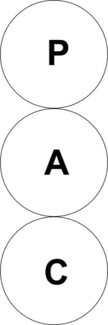 The Structural Model of Ego States suggests that our personality is divided, but not necessarily in equal proportions, into the Parent, the Adult and the Child ego states.